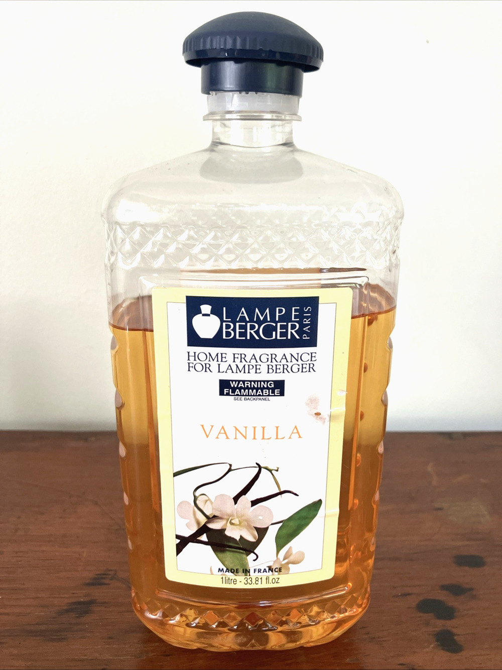Lampe Berger Paris Vanilla Home Fragrance Lamp Oil Refill 1 Liter 33.8 oz France